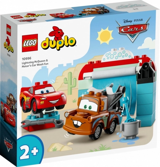 LEGO® DUPLO® Disney 10996 Na myčce s Bleskem McQueenem a Bur