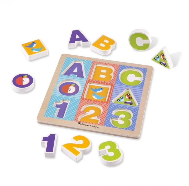 ABC skládačka - první puzzle