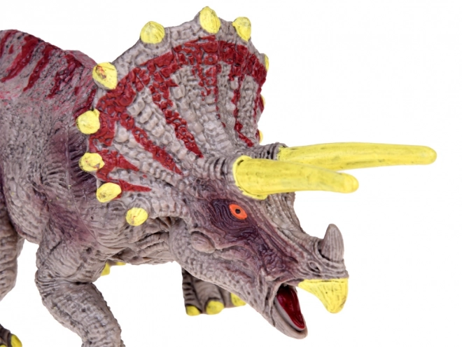 Figurka dinosaura Triceratopts, gumové hračky pro děti ZA5192