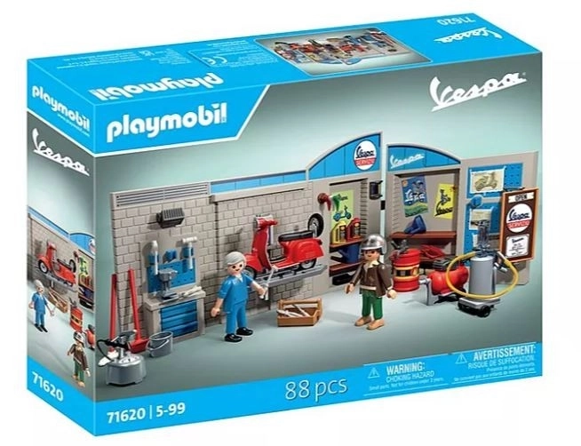 Garáž Vespa z 60. let od PLAYMOBIL