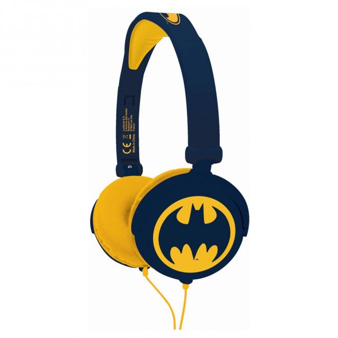 Skládací sluchátka Batman
