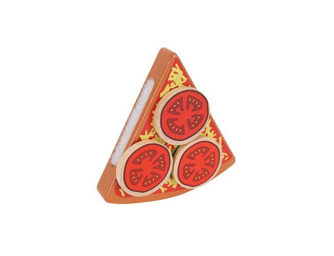 Dětská dřevěná pizza