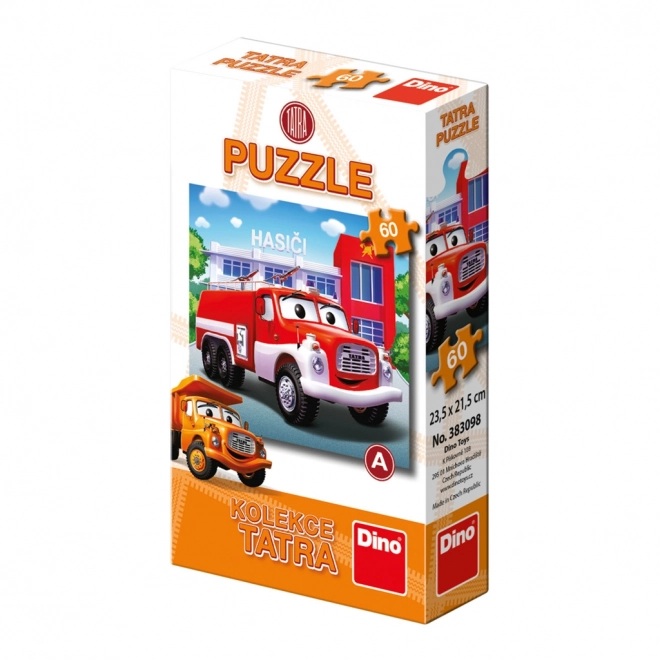 Puzzle Tatra nákladní auta 60 dílků