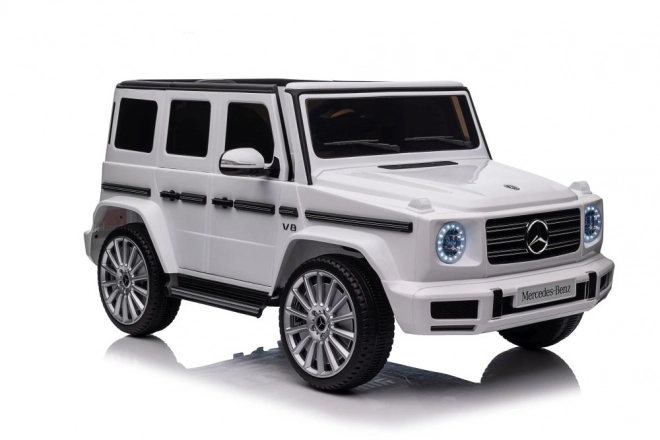 Mercedes G500 White 4x4 Battery Vehicle