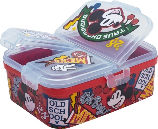 Svačinový box XL s motivem Mickey Mouse