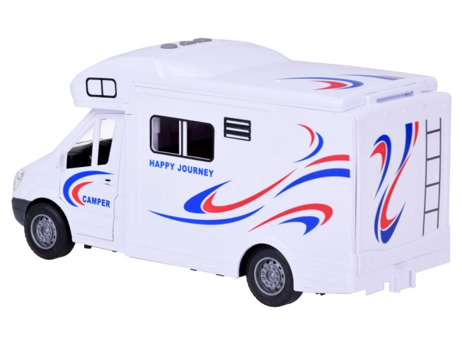 Kempovací auto s realistickými efekty