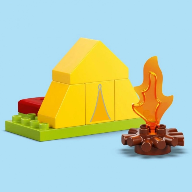 Lego duplo táboření s prasátkem Peppou