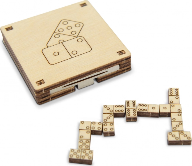 WOODEN CITY 3D puzzle hra mini Domino