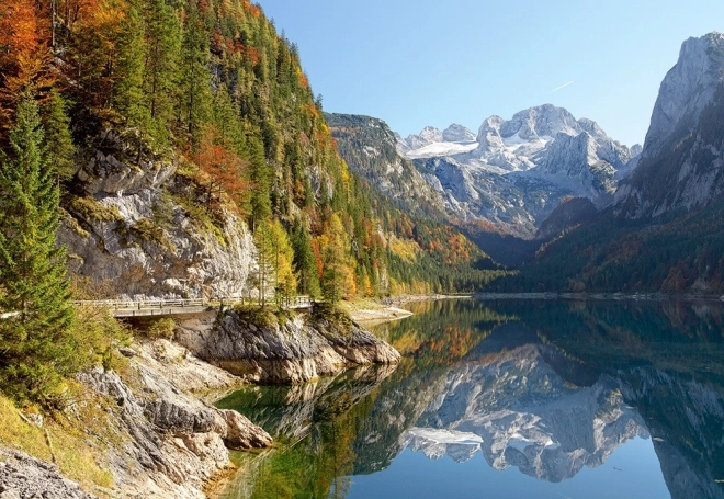 Puzzle 1500 dílků Gosausee, Rakousko – C-151912