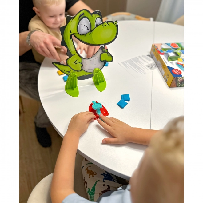 Woopie dovednostní hra Hladový dinosaurus