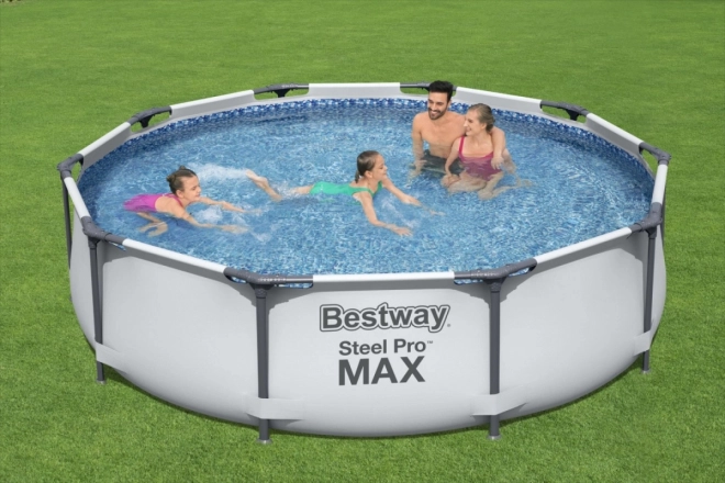 Bazén Steel Pro MAX 305x76 Round 10FT BESTWAY DuraPlus FrameLink