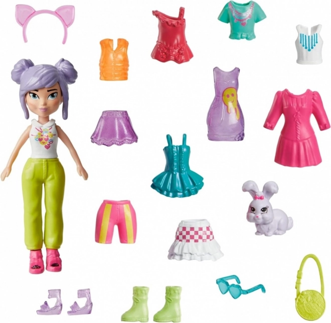 Polly Pocket Figurka Módní sada Dress-up HKV94