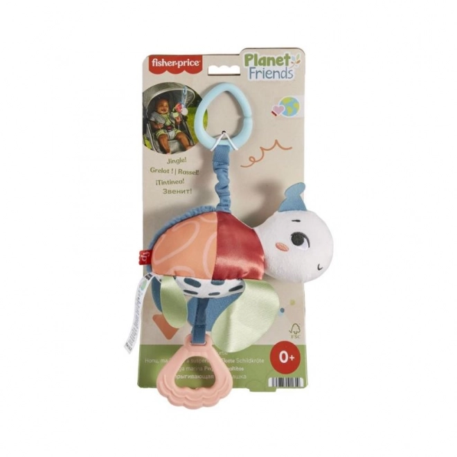 Fisher-Price natahovací závěsná želva