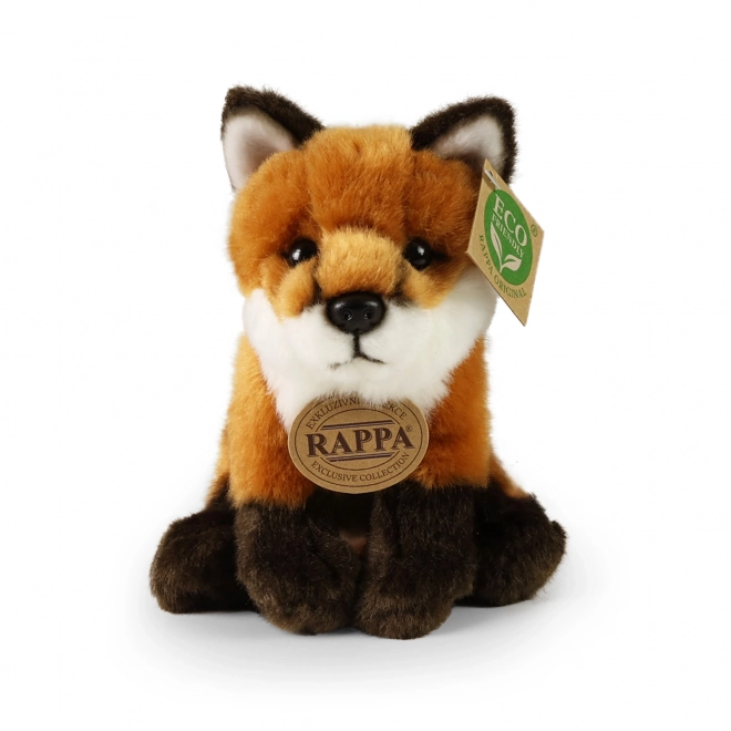 Rappa Plyšová liška sedící 18 cm ECO-FRIENDLY