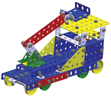 Merkur 031 Železniční modely - 211 dílů