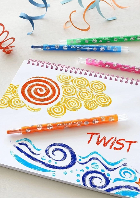 Faber-Castell Voskovky Twist 12barev