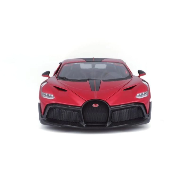 Bburago model Bugatti Divo červený 1:18