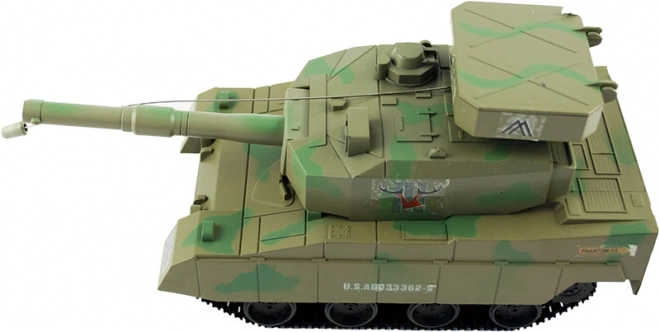RC střelecký tank na dálkové ovládání
