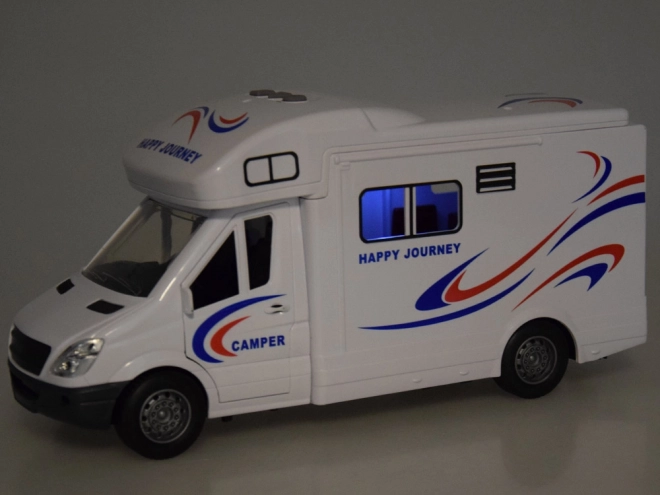 Kempovací auto s realistickými efekty