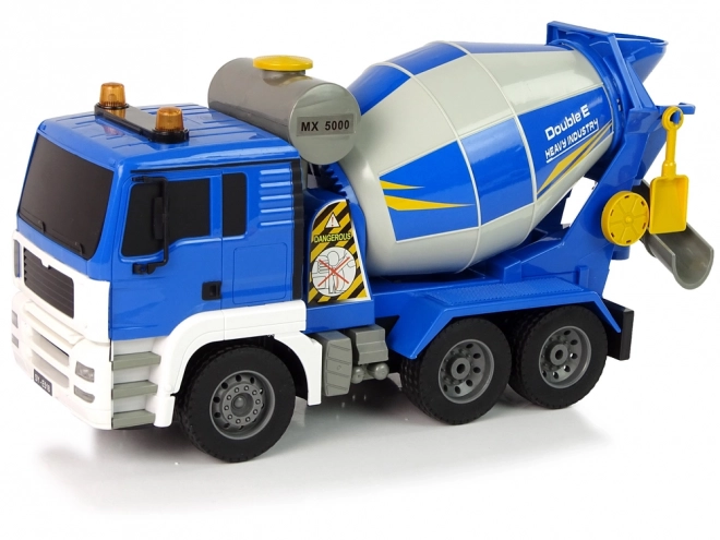 Dálkově ovládaný betonářský vůz Blue 2.4G Rotating Bucket