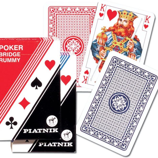Pokerové karty - Bridge s jedním balíčkem