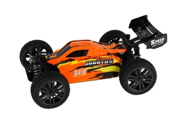 Auto RC Buggy Bonzai Jubatus terénní 30cm plast oranžové 2,4GHz na bat.+2xdob. pack v krab. 40x14x21