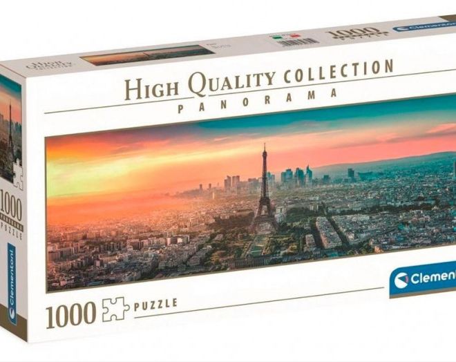 Puzzle 1000 prvků Panorama Vysoká kvalita, Paříž