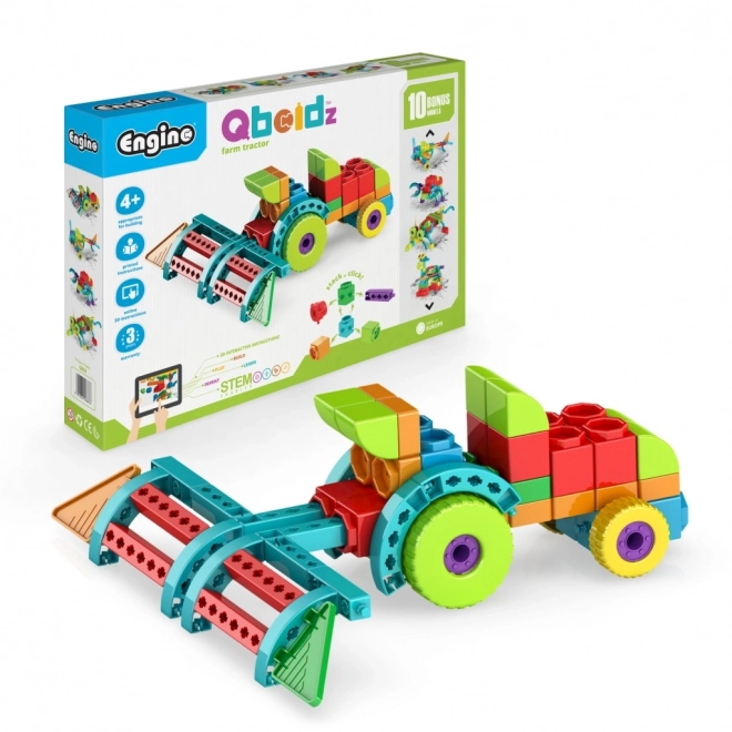 Engino stavebnice traktor a aktivity pro děti