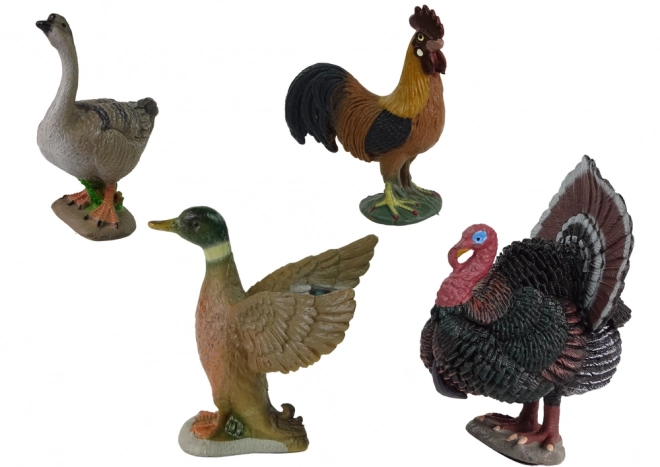 Velká Sada Figurek Zvířat na Farmě