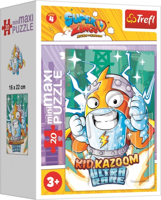 TREFL Puzzle Kid Kazoom a Super Zings: 20 dílků