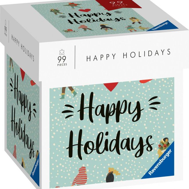 RAVENSBURGER Puzzle Happy Holidays: Happy Holidays 99 dílků