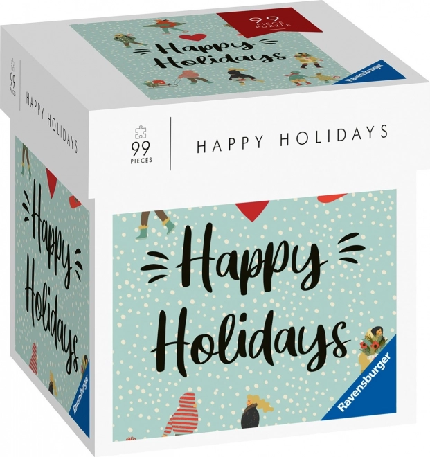 RAVENSBURGER Puzzle Happy Holidays: Happy Holidays 99 dílků