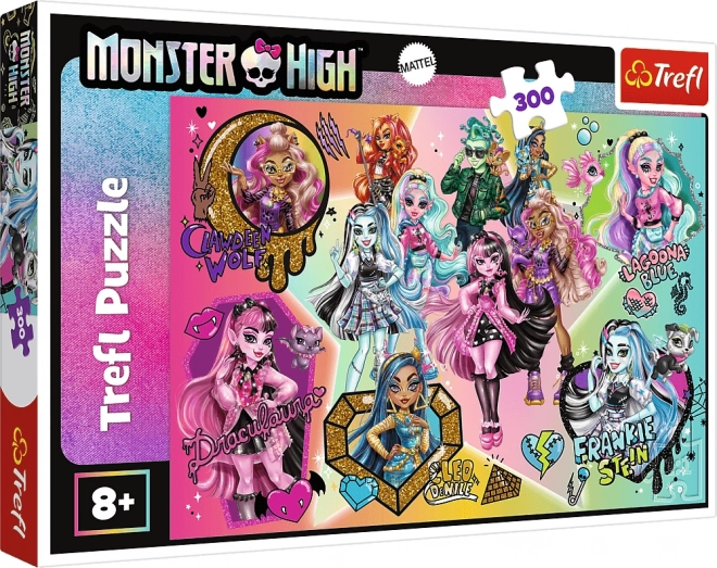 Puzzle 300 dílků Zombie vrcholem Monster High