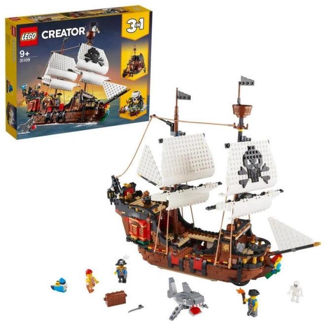 LEGO Creator 3v1 31109 Pirátská loď