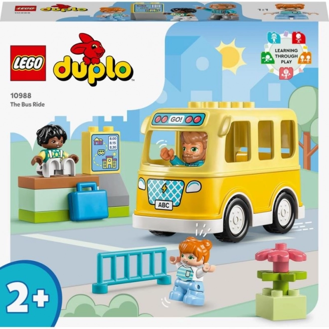 Kostičky Duplo Jízda autobusem