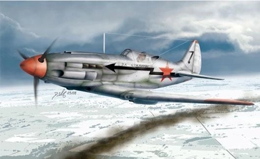TRUMPETER Sovětský MiG-3 L ate verze