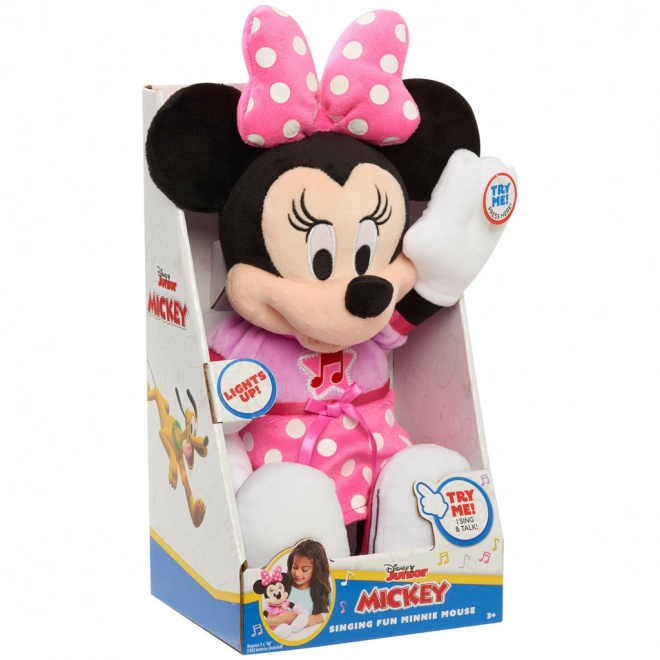 Mickey Mouse zpívající plyšák-Minnie