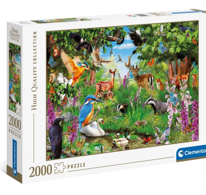 Puzzle 2000 prvků Fantastický les