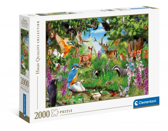 Puzzle 2000 prvků Fantastický les