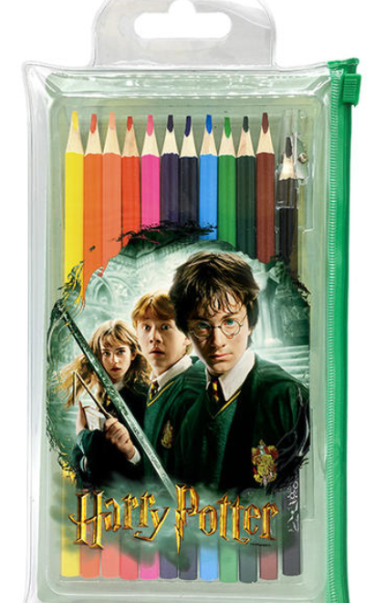 JIRI MODELS Pastelky Harry Potter 12ks v pouzdře