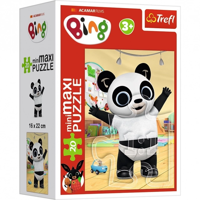 Minipuzzle miniMaxi 20 dílků Bingovi přátelé/Králíček Bing