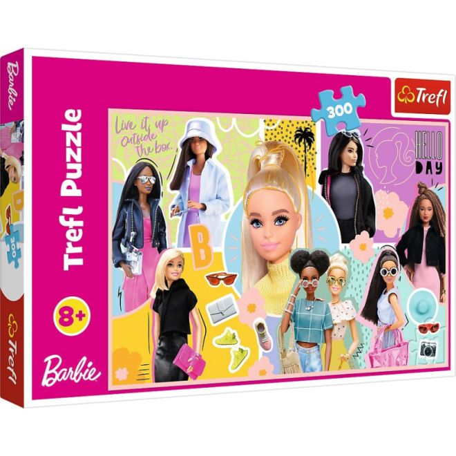 Puzzle 300 dílků Vaše oblíbená Barbie