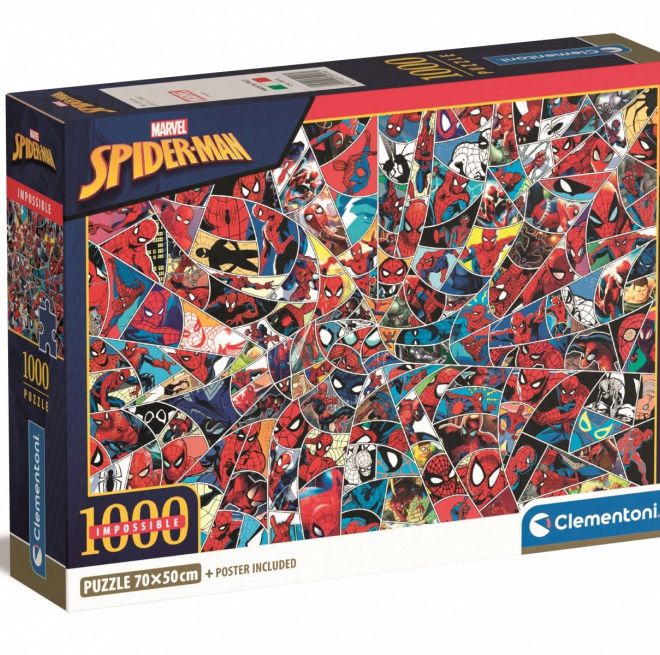 Puzzle 1000 dílků Kompaktní Spider-Man