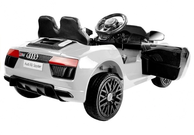 Audi R8 Spyder Baterie Auto Bílá