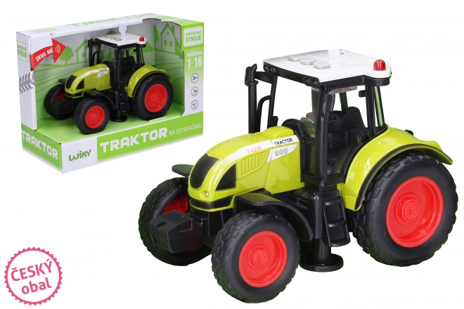 Traktor na setrvačník s efekty 18 cm - Český obal