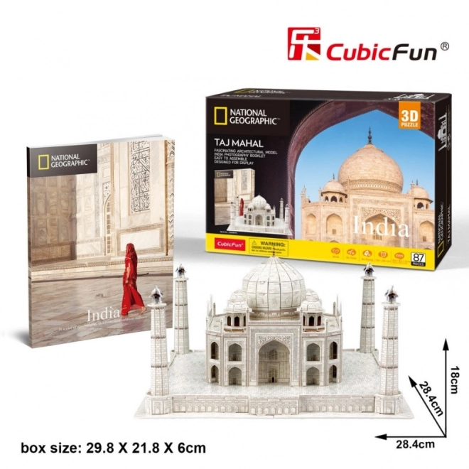 3D Taj Mahal National Geographic Puzzle