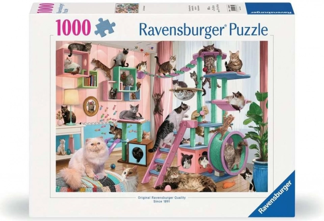 Puzzle Kočičí nebe 1000 dílků