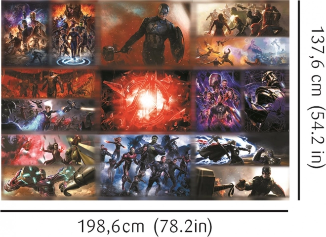 TREFL Puzzle UFT Marvel: Ultimátní sbírka 13500 dílků