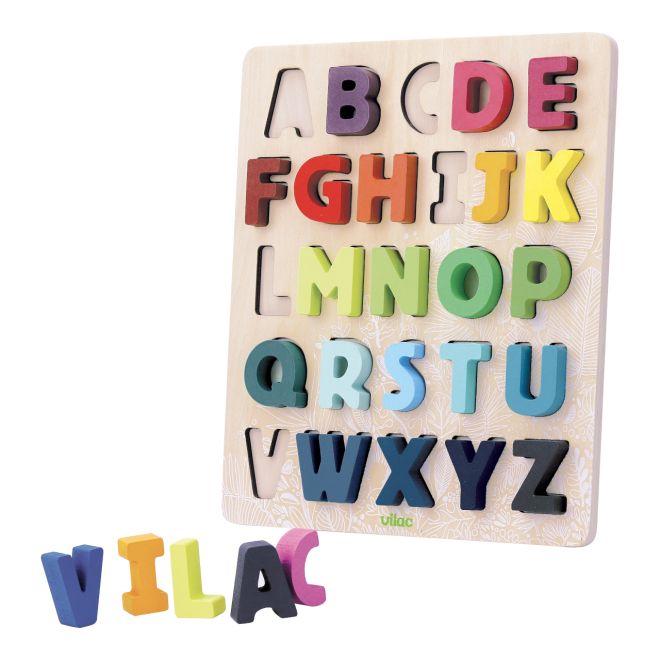 Vilac Vkládací puzzle abeceda
