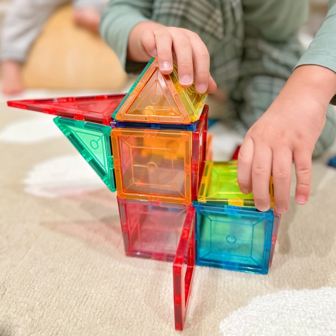 Magnetické stavební bloky Montessori WOOPIE